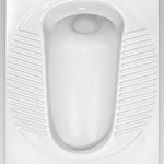 توالت زمینی گود مروارید مدل موندیال 61 ریم لس درجه1 سفید