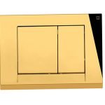 کلید فلاش تانک توکار چهار گوش (طلایی) کد 06