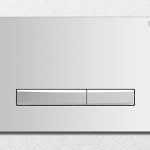 کلید فلاش تانک توکار استیل پرایم (کروم آبکاری شده ) کد 51