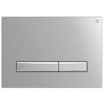 کلید فلاش تانک توکار استیل پرایم (نقره ای رنگ کاری شده ) کد 52