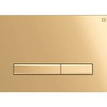 کلید فلاش تانک توکار استیل پرایم (طلایی رنگ کاری شده ) کد 53