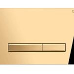 کلید فلاش تانک توکار استیل پرایم (طلایی آبکاری شده) کد 56