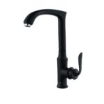 شیر ظرفشویی دوان مدل کاجان مشکی کروم