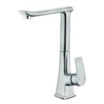 شیر ظرفشویی دوان مدل تریفا کروم مات