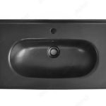 روشویی روکابینتی مروارید مدل دسپینا 80 مشکی مات