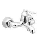 شیر دوش دوان مدل رامه کروم مات