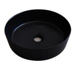 روشویی روسنگی مروارید مدل دلتا 36 مشکی براق