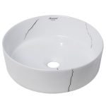 روشویی روسنگی مروارید مدل دلتا 36 طرح کلکته خطی