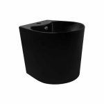 روشویی مروارید مدل دسپینا 41 پایه سرخود مشکی مات