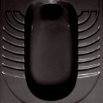 توالت تخت الگانت 57 ریم بسته مشکی مات مروارید