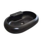 روشویی روسنگی مروارید مدل پارمیدا 60 مشکی مات