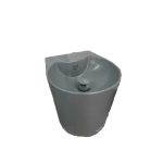 روشویی مروارید مدل دسپینا 41 پایه سرخود طوسی مات