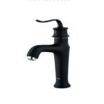 شیر روشویی دوان مدل کاجان مشکی کروم