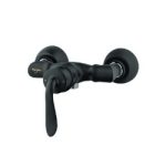 شیر توالت دوان مدل کاجان مشکی کروم