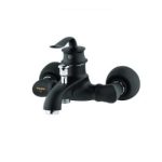 شیر دوش دوان مدل کاجان مشکی کروم