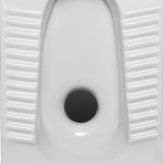 توالت تخت دلتا 49 سفید (ریم باز)