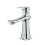 شیر روشویی دوان مدل تریفا کروم مات