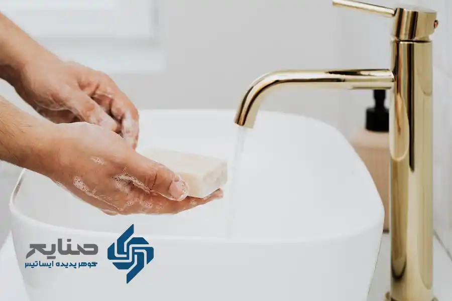 تمیز کردن شیرآلات طلایی