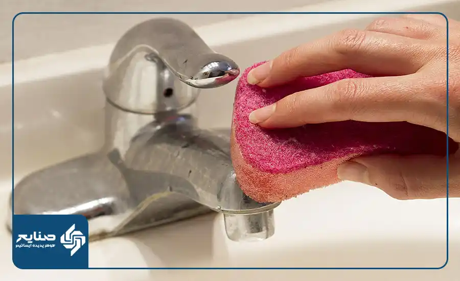 چگونه شیرآلات سیاه شده را تمیز کنیم