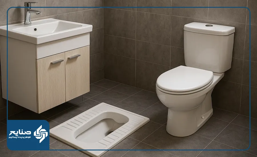 روش‌های تبدیل توالت ایرانی به فرنگی