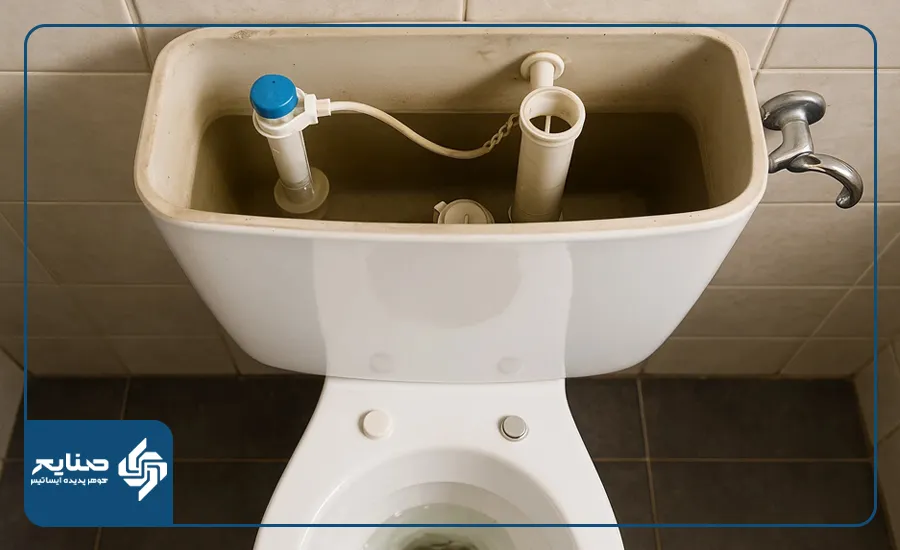 راه‌حل‌های برطرف کردن مشکل تخلیه نشدن آب فلاش تانک