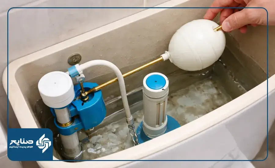 علت پر نشدن آب در فلاش تانک